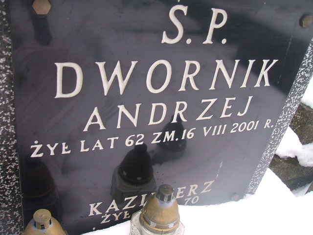 Andrzej Dwornik Żyrardów - Grobonet - Wyszukiwarka osób pochowanych