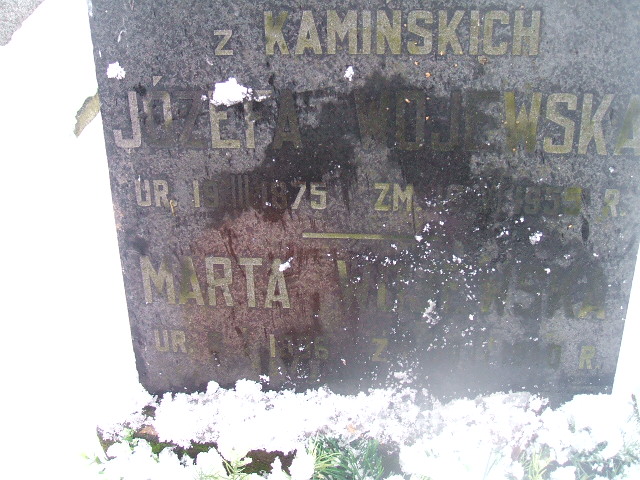 Marta Wojewska 1896 Żyrardów - Grobonet - Wyszukiwarka osób pochowanych