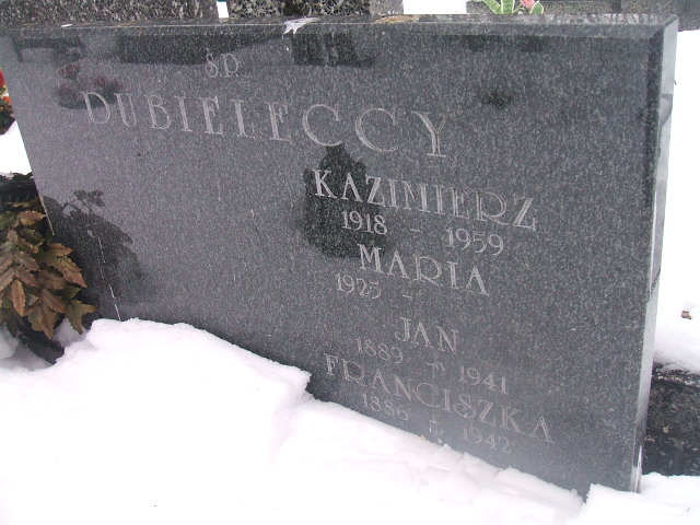 Jan Dubielecki 1889 Żyrardów - Grobonet - Wyszukiwarka osób pochowanych