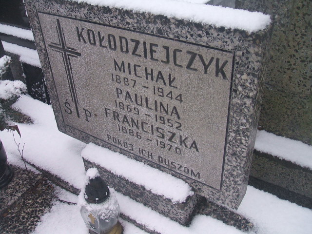 Michał Kołodziejczyk 1887 Żyrardów - Grobonet - Wyszukiwarka osób pochowanych