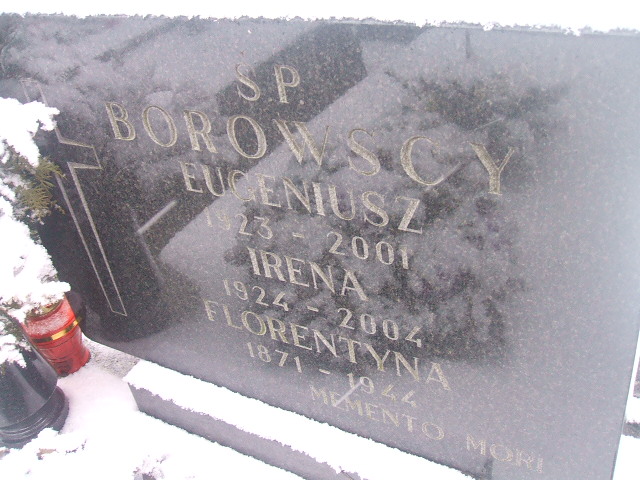 Florentyna Borowska 1871 Żyrardów - Grobonet - Wyszukiwarka osób pochowanych