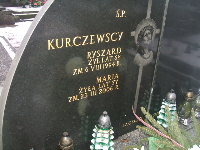 Ryszard Kurczewski 1926 Żyrardów - Grobonet - Wyszukiwarka osób pochowanych