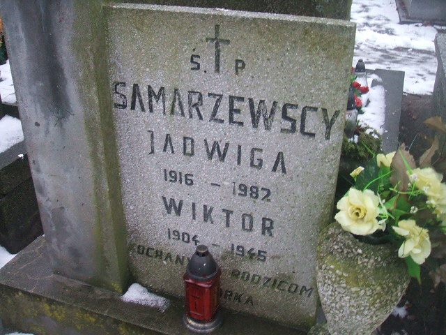 Wiktor Samarzewski 1904 Żyrardów - Grobonet - Wyszukiwarka osób pochowanych