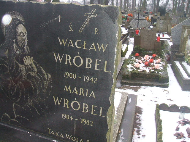 Wacław Wróbel 1900 Żyrardów - Grobonet - Wyszukiwarka osób pochowanych