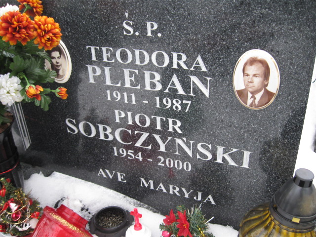 Teodora Pleban 1911 Żyrardów - Grobonet - Wyszukiwarka osób pochowanych