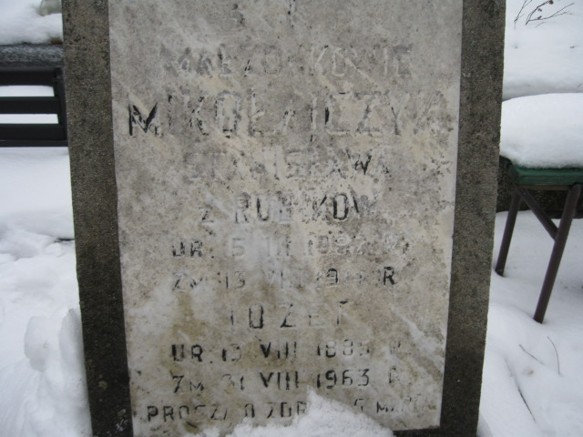 Stanisława Mikołajczyk 1887 Żyrardów - Grobonet - Wyszukiwarka osób pochowanych