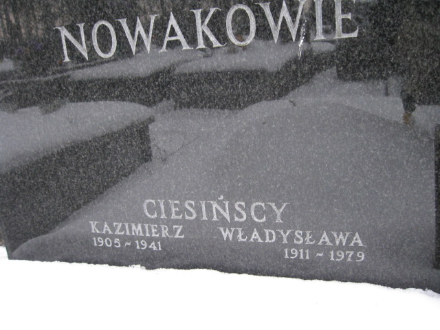 Kazimierz Ciesiński 1905 Żyrardów - Grobonet - Wyszukiwarka osób pochowanych