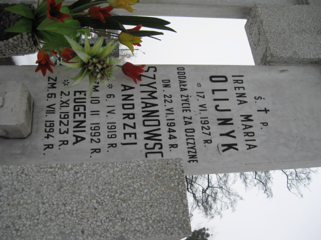 Józefa Olijnyk 1895 Żyrardów - Grobonet - Wyszukiwarka osób pochowanych