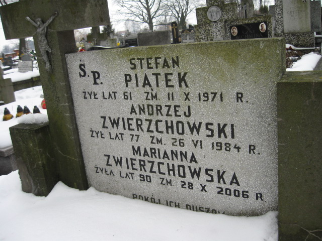 Marianna Zwierzchowska 1916 Żyrardów - Grobonet - Wyszukiwarka osób pochowanych