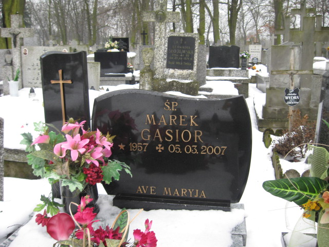 Marek Gąsior 1957 Żyrardów - Grobonet - Wyszukiwarka osób pochowanych