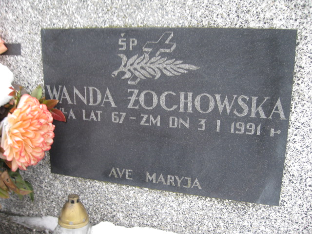 Wacław Żochowski 1926 Żyrardów - Grobonet - Wyszukiwarka osób pochowanych