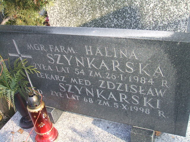 Halina Szynkarska 1929 Żyrardów - Grobonet - Wyszukiwarka osób pochowanych