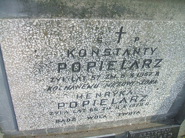 Krzysztof Popielarz 1962 Żyrardów - Grobonet - Wyszukiwarka osób pochowanych