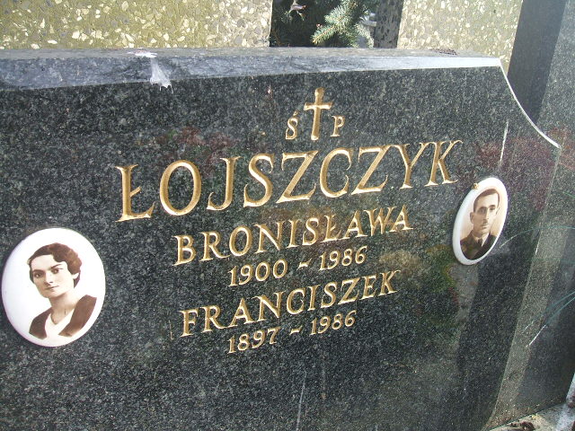 Franciszek Łojszczyk 1897 Żyrardów - Grobonet - Wyszukiwarka osób pochowanych