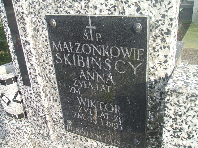 Anna Skibińska 1919 Żyrardów - Grobonet - Wyszukiwarka osób pochowanych