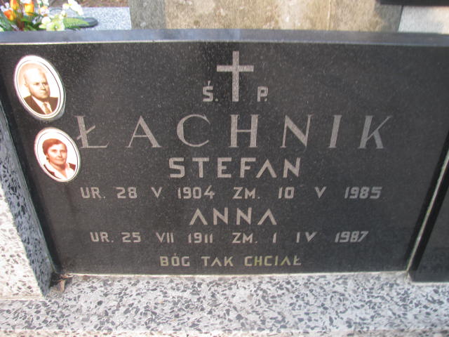 Anna Łachnik 1911 Żyrardów - Grobonet - Wyszukiwarka osób pochowanych