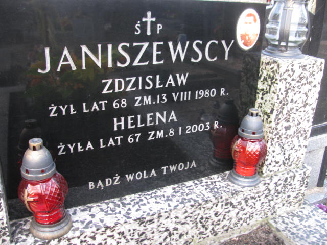 Zdzisław Janiszewski 1912 Żyrardów - Grobonet - Wyszukiwarka osób pochowanych
