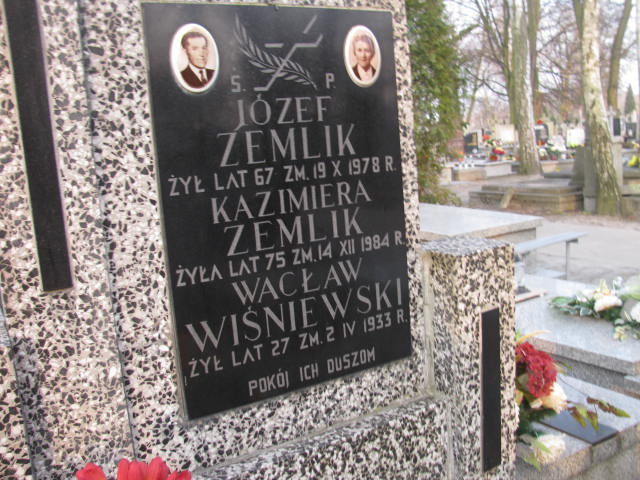 Kazimiera Zemlik 1909 Żyrardów - Grobonet - Wyszukiwarka osób pochowanych