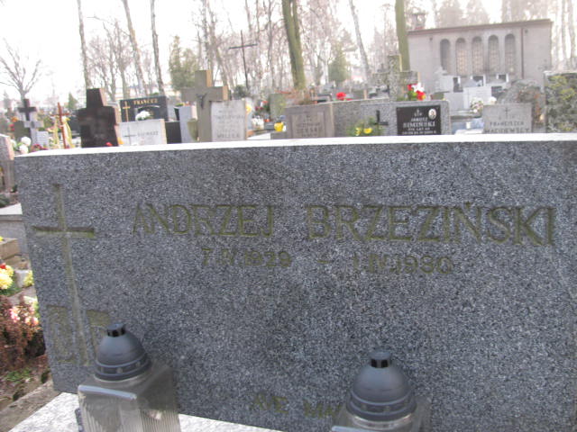 Andrzej Brzeziński 1929 Żyrardów - Grobonet - Wyszukiwarka osób pochowanych