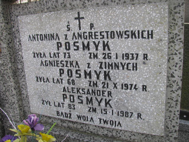 Antonina Posmyk Żyrardów - Grobonet - Wyszukiwarka osób pochowanych