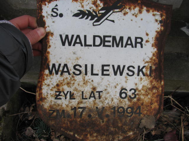 Waldemar Wasilewski 1931 Żyrardów - Grobonet - Wyszukiwarka osób pochowanych
