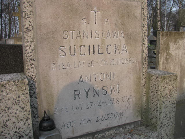 Stanisława Suchecka Żyrardów - Grobonet - Wyszukiwarka osób pochowanych