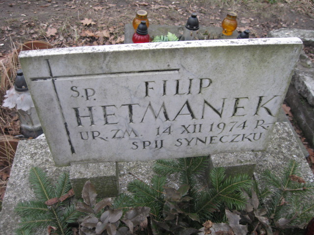 Filip Hetmanek 1947 Żyrardów - Grobonet - Wyszukiwarka osób pochowanych