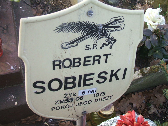 Robert Sobieski 1975 Żyrardów - Grobonet - Wyszukiwarka osób pochowanych