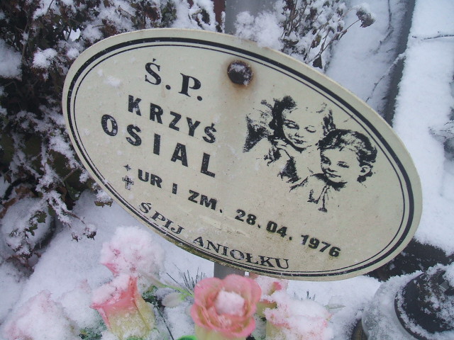 Krzysztof Osial 1976 Żyrardów - Grobonet - Wyszukiwarka osób pochowanych