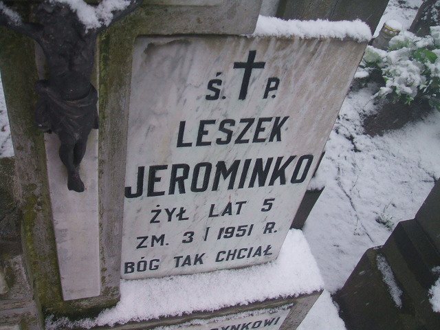 Leszek Jerominko Żyrardów - Grobonet - Wyszukiwarka osób pochowanych