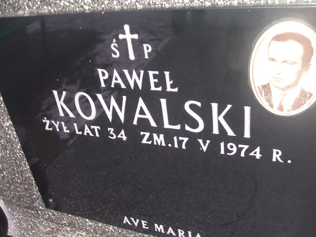 Paweł Kowalski 1939 Żyrardów - Grobonet - Wyszukiwarka osób pochowanych