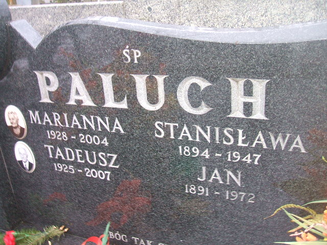 Tadeusz Paluch 1925 Żyrardów - Grobonet - Wyszukiwarka osób pochowanych