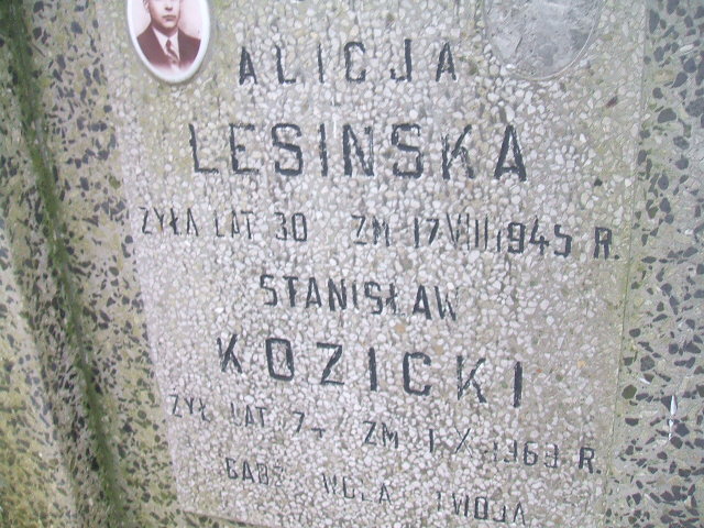 Alicja Lesińska Żyrardów - Grobonet - Wyszukiwarka osób pochowanych