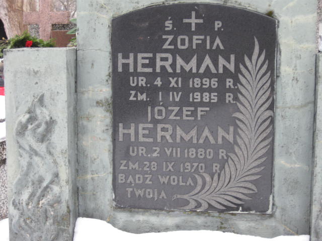 Zofia Herman 1896 Żyrardów - Grobonet - Wyszukiwarka osób pochowanych