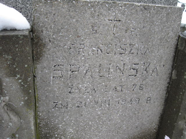 Tadeusz Spaliński 1946 Żyrardów - Grobonet - Wyszukiwarka osób pochowanych