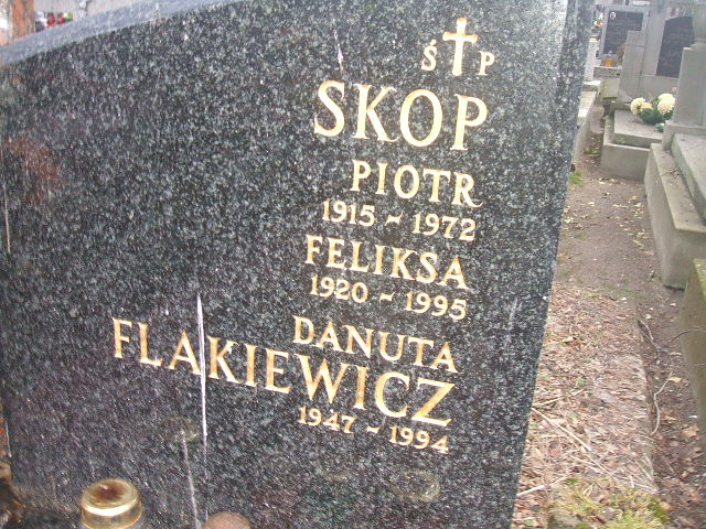 Piotr Skop 1915 Żyrardów - Grobonet - Wyszukiwarka osób pochowanych