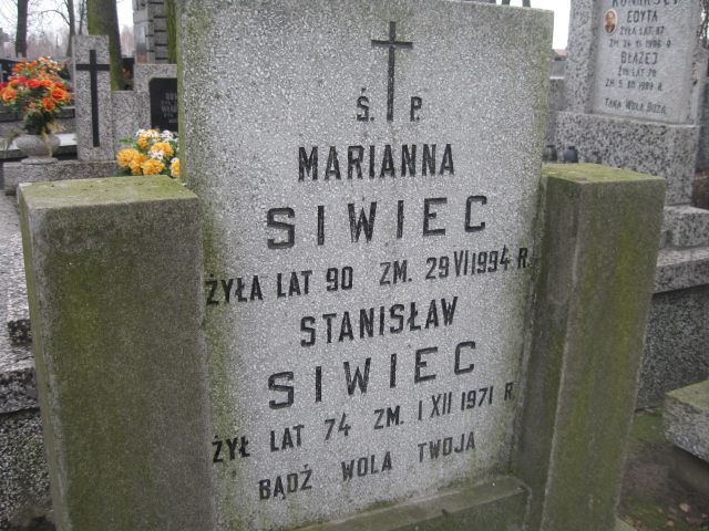 Stanisław Siwiec 1898 Żyrardów - Grobonet - Wyszukiwarka osób pochowanych