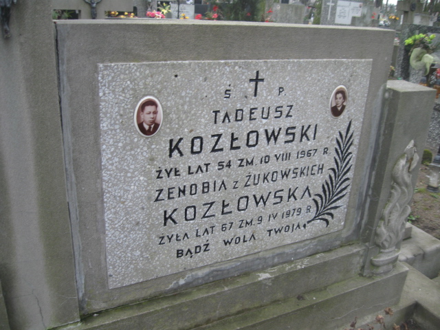 Tadeusz Kozłowski 1913 Żyrardów - Grobonet - Wyszukiwarka osób pochowanych