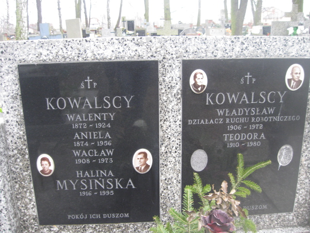 Teodora Kowalska 1910 Żyrardów - Grobonet - Wyszukiwarka osób pochowanych