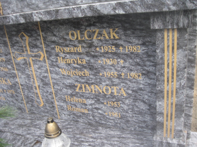 Wojciech Olczak 1955 Żyrardów - Grobonet - Wyszukiwarka osób pochowanych