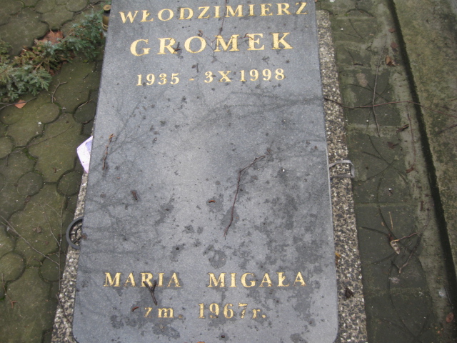 Krzysztof Gromek 1962 Żyrardów - Grobonet - Wyszukiwarka osób pochowanych