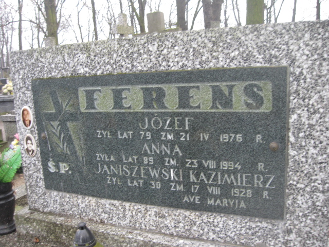 Kazimierz Janiszewski Żyrardów - Grobonet - Wyszukiwarka osób pochowanych