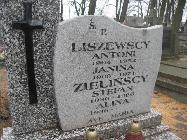 Stefan Zieliński 1936 Żyrardów - Grobonet - Wyszukiwarka osób pochowanych