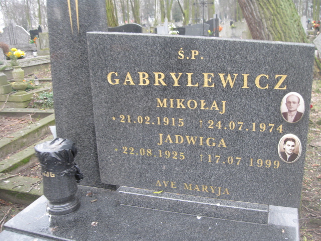 Jerzy Gabrylewicz 1943 Żyrardów - Grobonet - Wyszukiwarka osób pochowanych