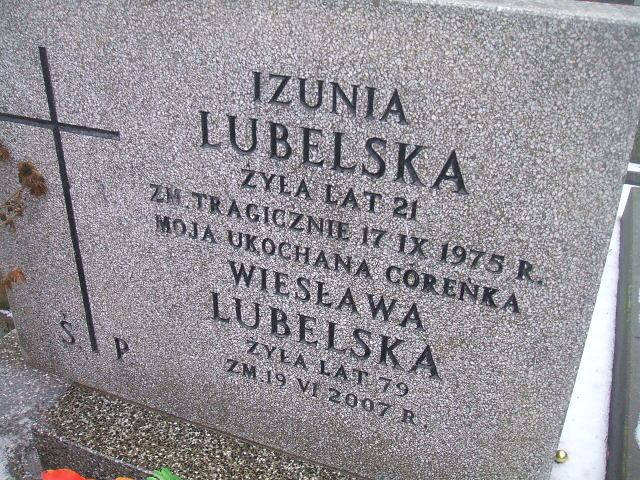 Izabela Lubelska 1954 Żyrardów - Grobonet - Wyszukiwarka osób pochowanych