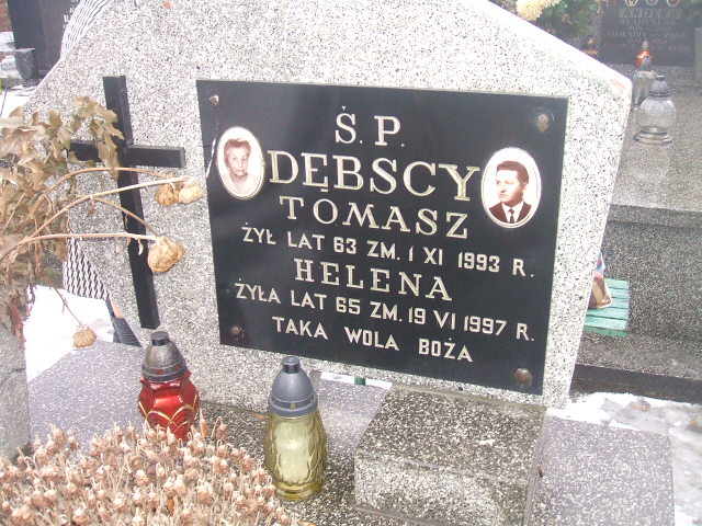 Tomasz Dębski 1930 Żyrardów - Grobonet - Wyszukiwarka osób pochowanych