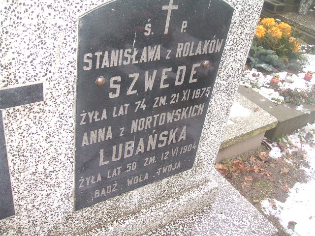 Stanisława Szwede 1902 Żyrardów - Grobonet - Wyszukiwarka osób pochowanych