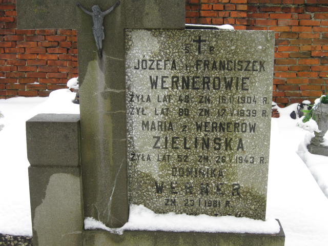 Franciszek Werner Żyrardów - Grobonet - Wyszukiwarka osób pochowanych