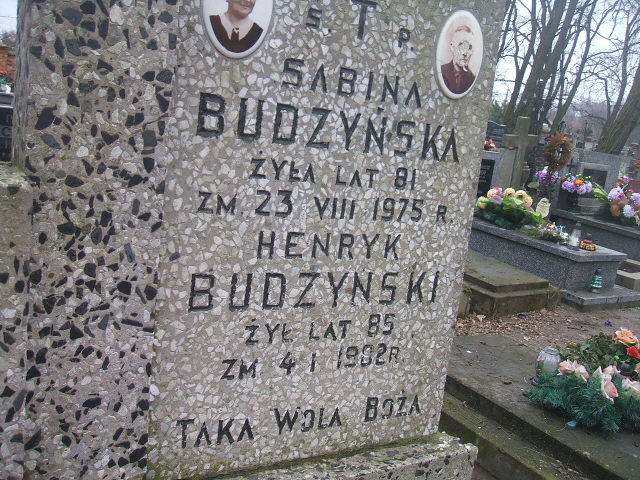 Henryk Budzyński 1896 Żyrardów - Grobonet - Wyszukiwarka osób pochowanych