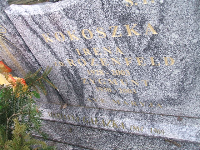 Irena Kokoszka 1928 Żyrardów - Grobonet - Wyszukiwarka osób pochowanych